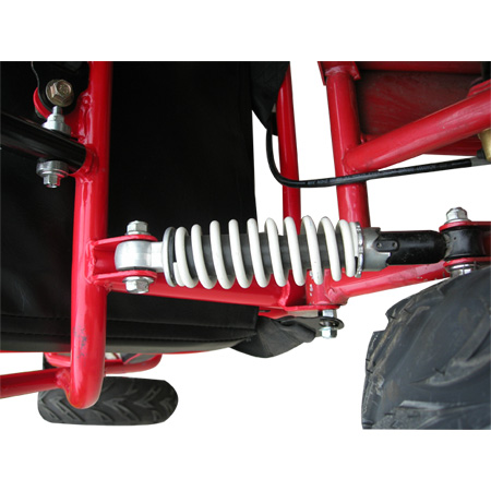 Double Oil Damped<br>Shock Suspension