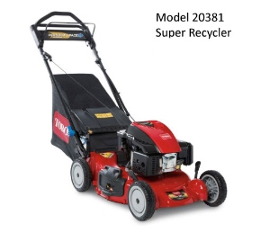 Toro Model 20381